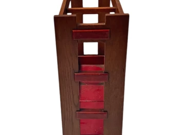 Art Deco Modernist Umbrella Stand by P.E.L. Izeren for De Genneper Molen, 1920s